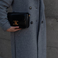 BROOKLYN manteau gris clair version courte