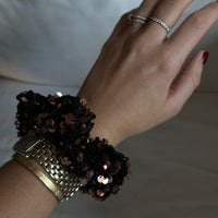 COBBLE chouchou sequins