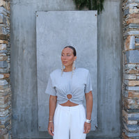 INWOOD top gris