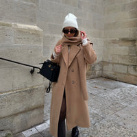 MADISON manteau camel