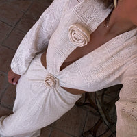 MIDTOWN robe écru