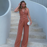 ST GERMAIN pantalon moka