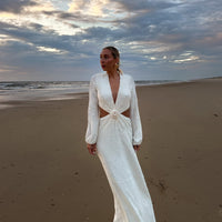 MIDTOWN robe écru