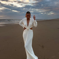 MIDTOWN robe écru