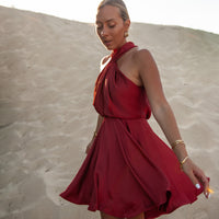 MALENGA robe terracotta