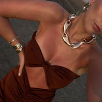 SANTA LUCIA robe choco
