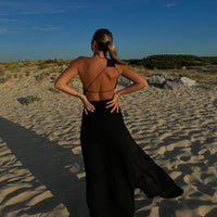 MADI robe longue noir