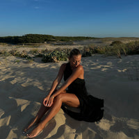 MADI robe longue noir