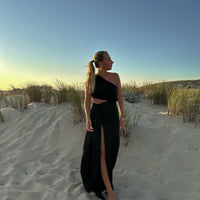 MADI robe longue noir