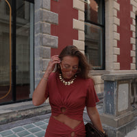 INWOOD top terracotta
