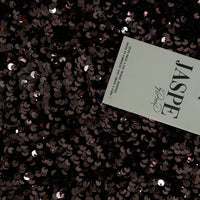 CROSBY bustier sequin rose