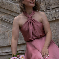 MALENGA robe light blush