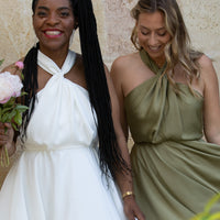 MALENGA robe blanche