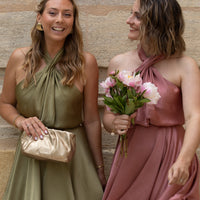 MALENGA robe light blush