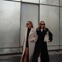 BROOKLYN manteau beige version longue