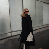 BROOKLYN manteau noir version longue