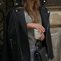 HAMILTON veste perfecto noir