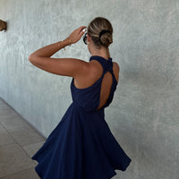 MALENGA robe navy twill mat