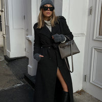 BROOKLYN manteau anthracite version longue