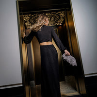 MIDTOWN robe longue noire