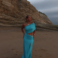 DIA robe aqua
