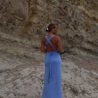 EUBEE robe azur