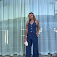 VANUA pantalon navy