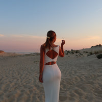 IKARIA robe blanche
