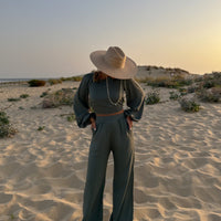 MANA blouse céladon