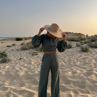 MANA blouse céladon