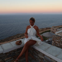 MALENGA robe blanche