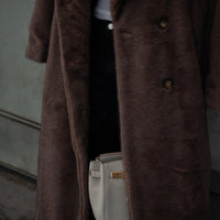 CHESTER manteau châtain