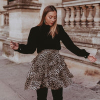 JUPE BERRINI LEOPARD