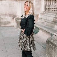 JUPE BERRINI LEOPARD