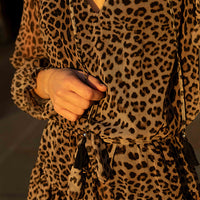 ROBE ALIO LEOPARD
