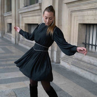 ROBE ST HONORE NOIR