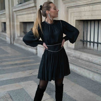 ROBE ST HONORE NOIR