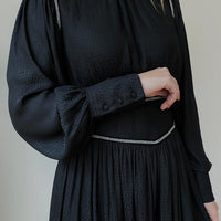 ROBE ST HONORE NOIR