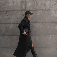 BROOKLYN manteau anthracite version longue