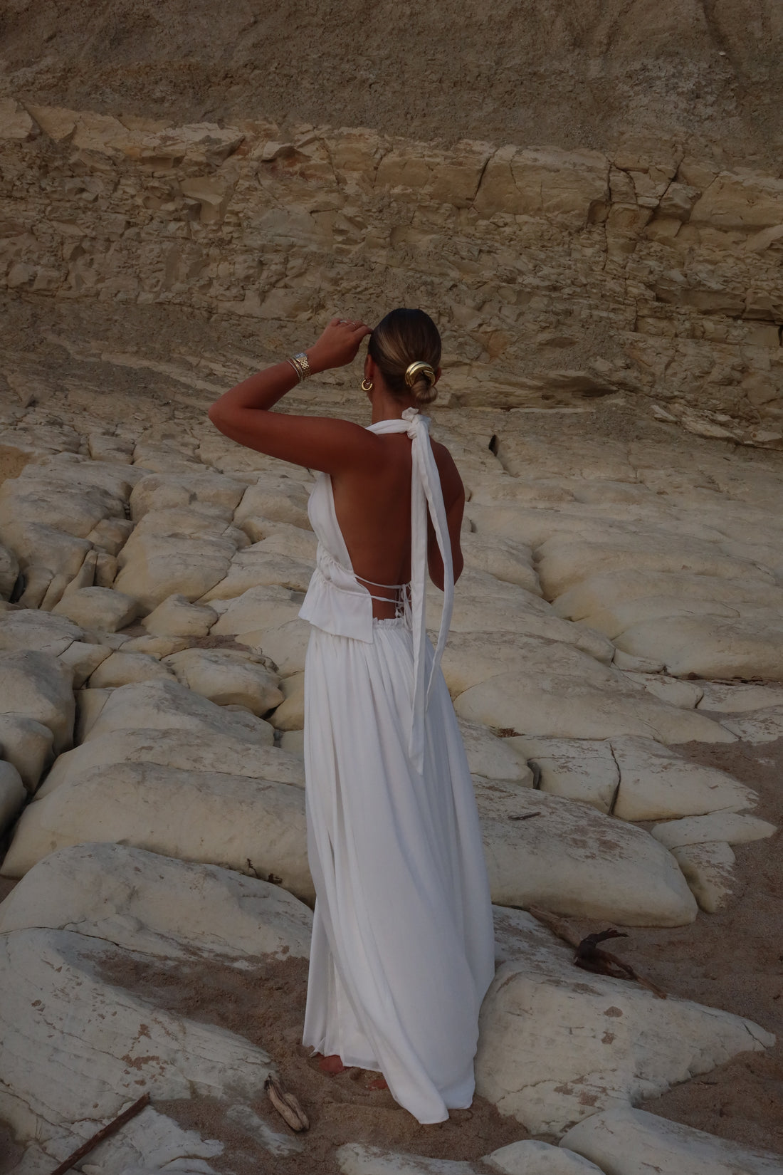 ANDROS jupon blanc