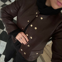 JACKIE veste brownie