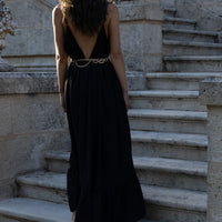 BONIFACIO robe longue noir