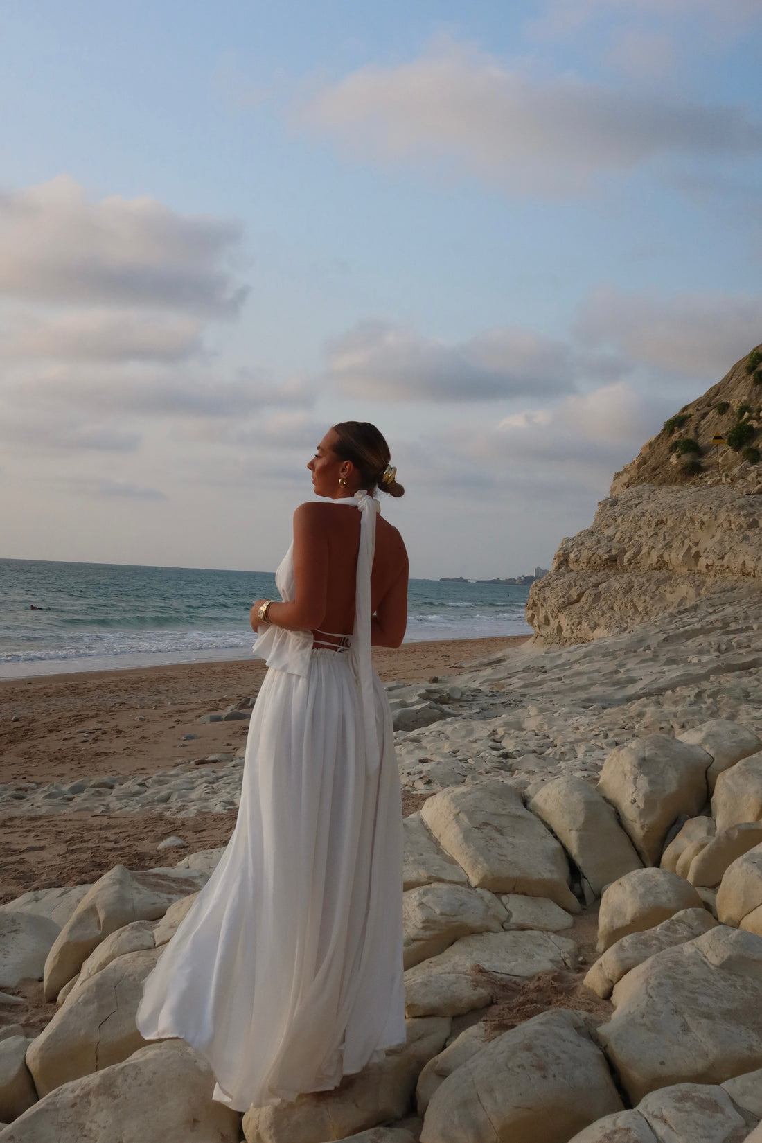 ANDROS jupon blanc