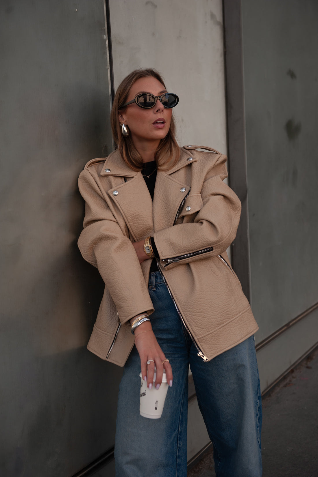 HAMILTON veste perfecto beige