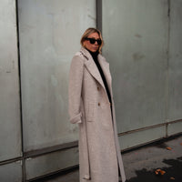 BROOKLYN manteau beige version longue