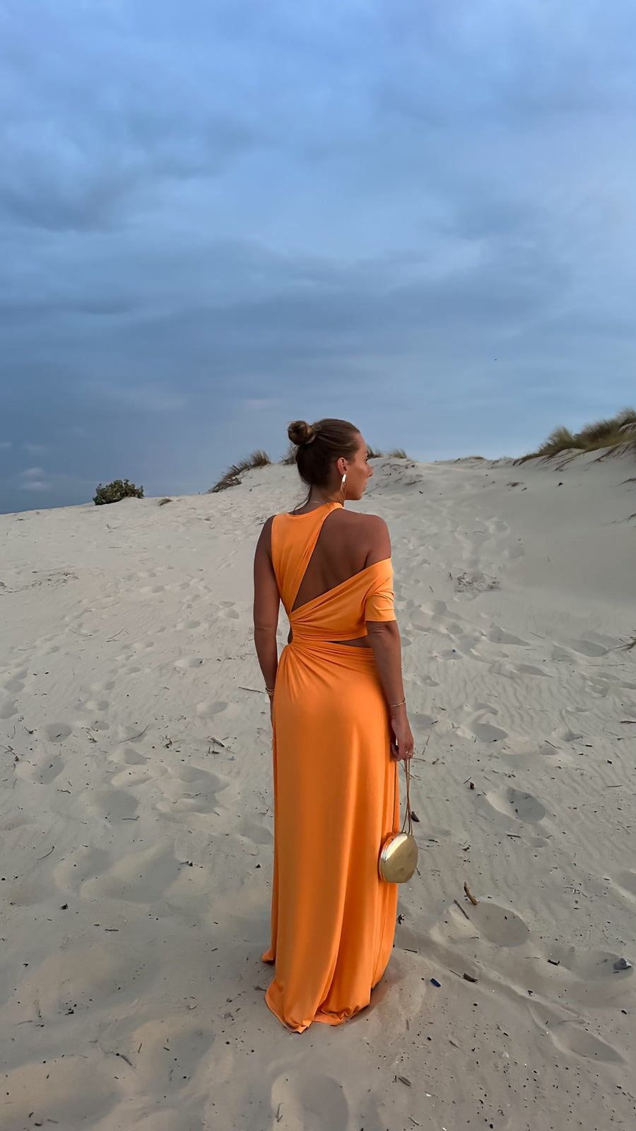 MILOS robe orange fluo