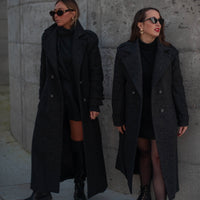 BROOKLYN manteau anthracite version courte