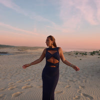 IKARIA robe navy