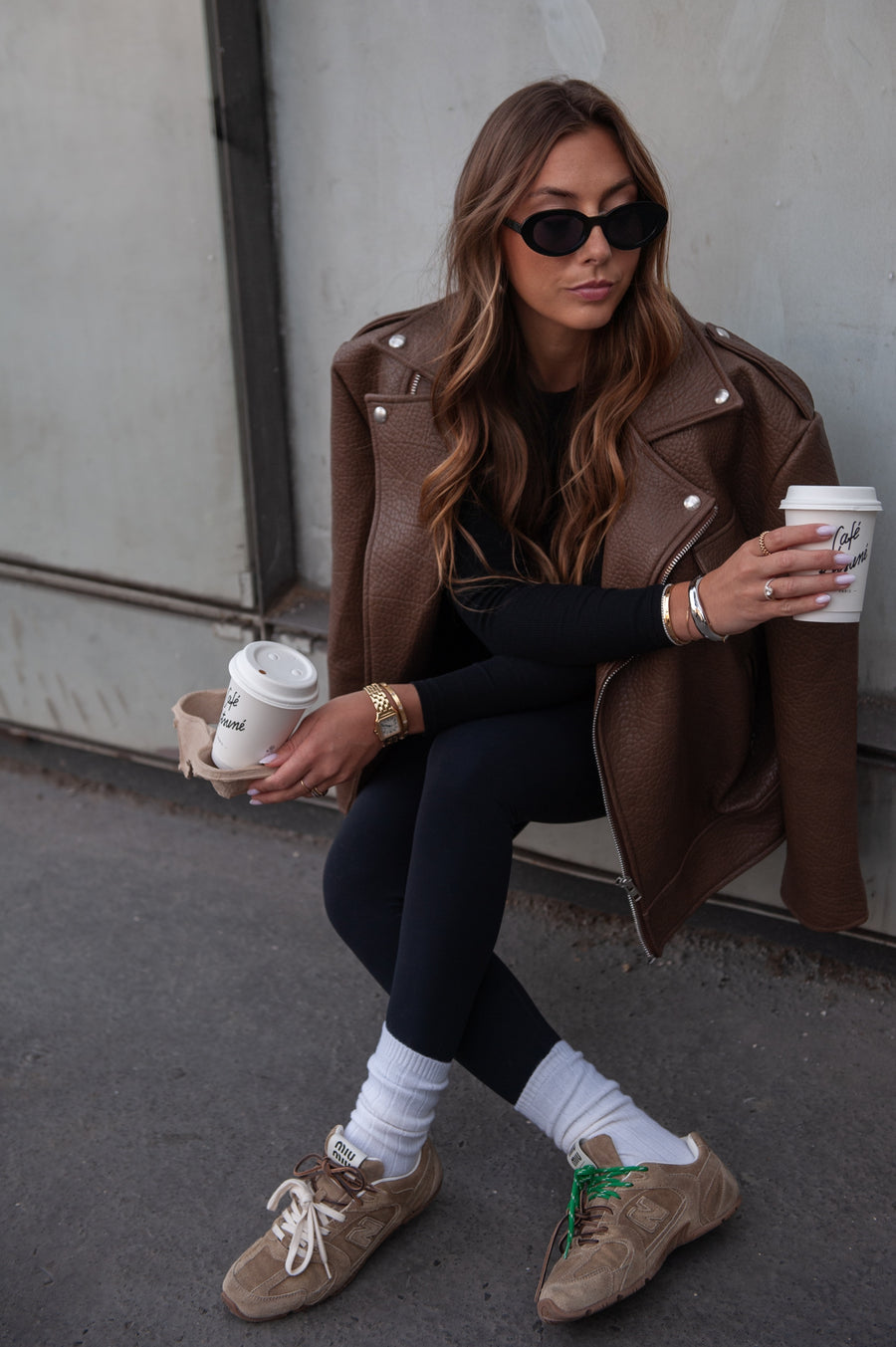 HAMILTON veste perfecto latte