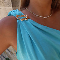 ALERIA robe aqua